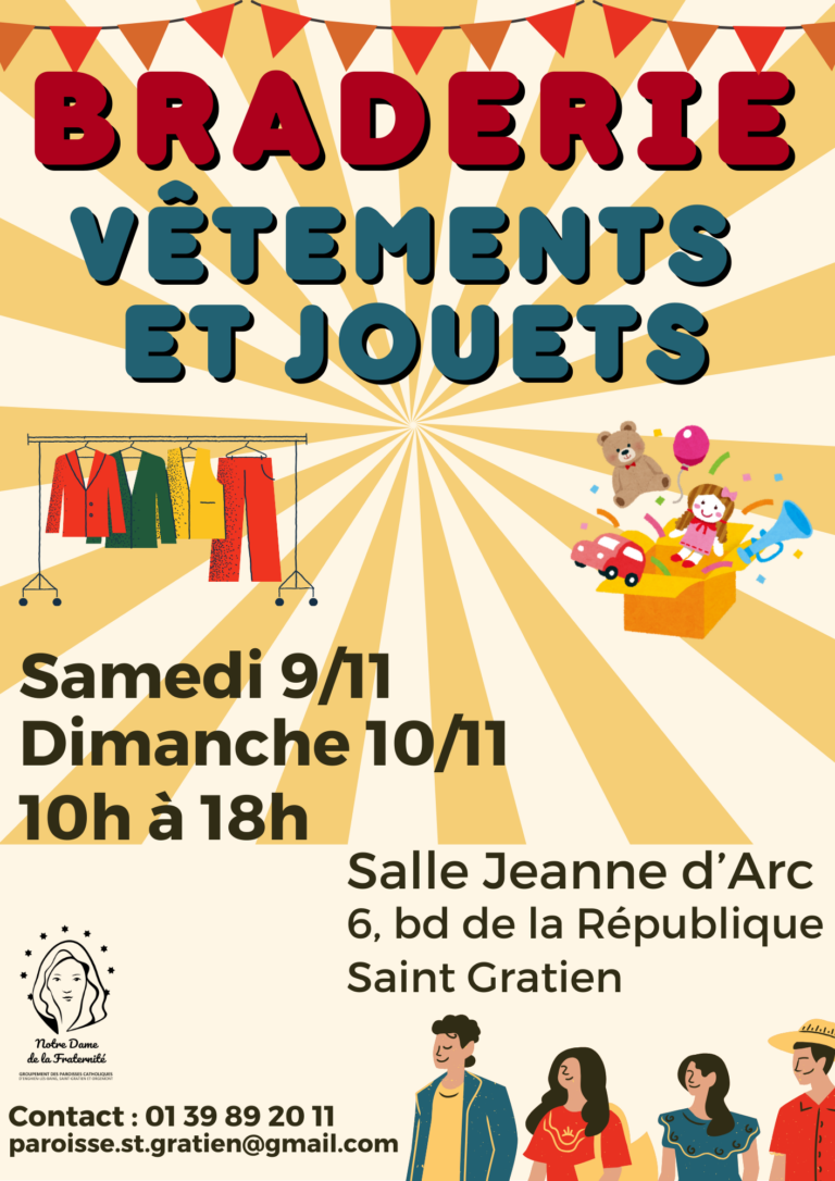 Braderie de vêtements et de jouets