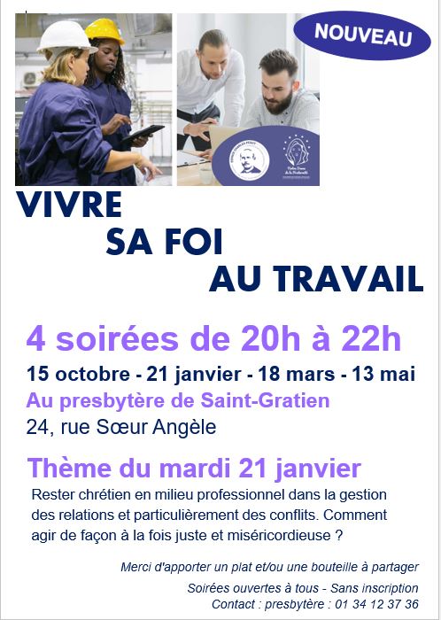 Vivre sa foi au travail